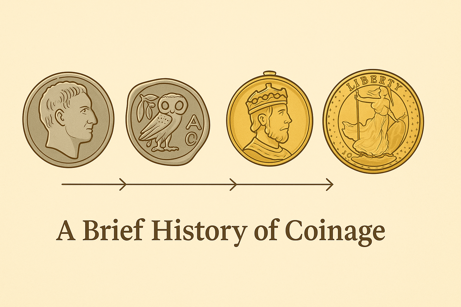 You are currently viewing A Brief History Of Coinage 