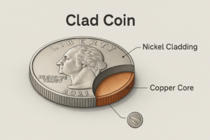 Read more about the article What Is A Clad Coin? [Everything You Need To Know] 